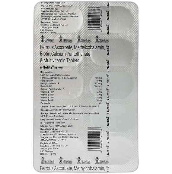 i-nefita tablet 10's